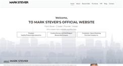 Desktop Screenshot of markstever.com